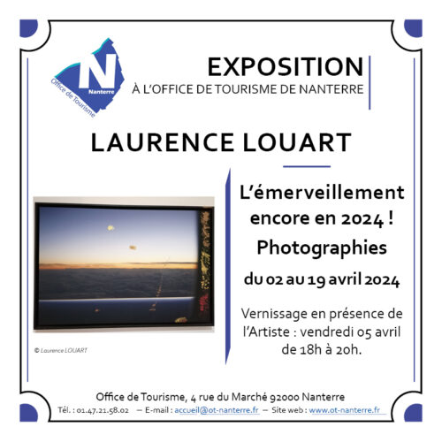 Carton numerique Laurence Louart - Nanterre tourisme